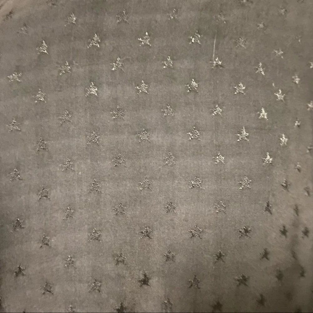 Zara Woman Premium Denim Collection The Star Blouse Size Small - Picture 3 of 5